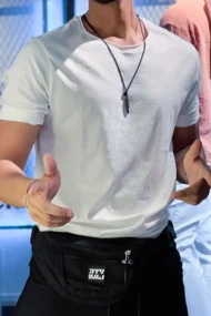 WHITE STYLISH T-SHIRT – COMFORT - Image 3